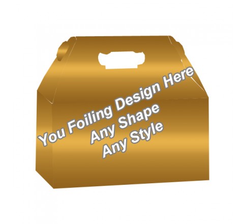 Golden Foiling - Custom Packaging Boxes