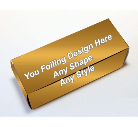 Golden Foiling - Golf Ball Boxes